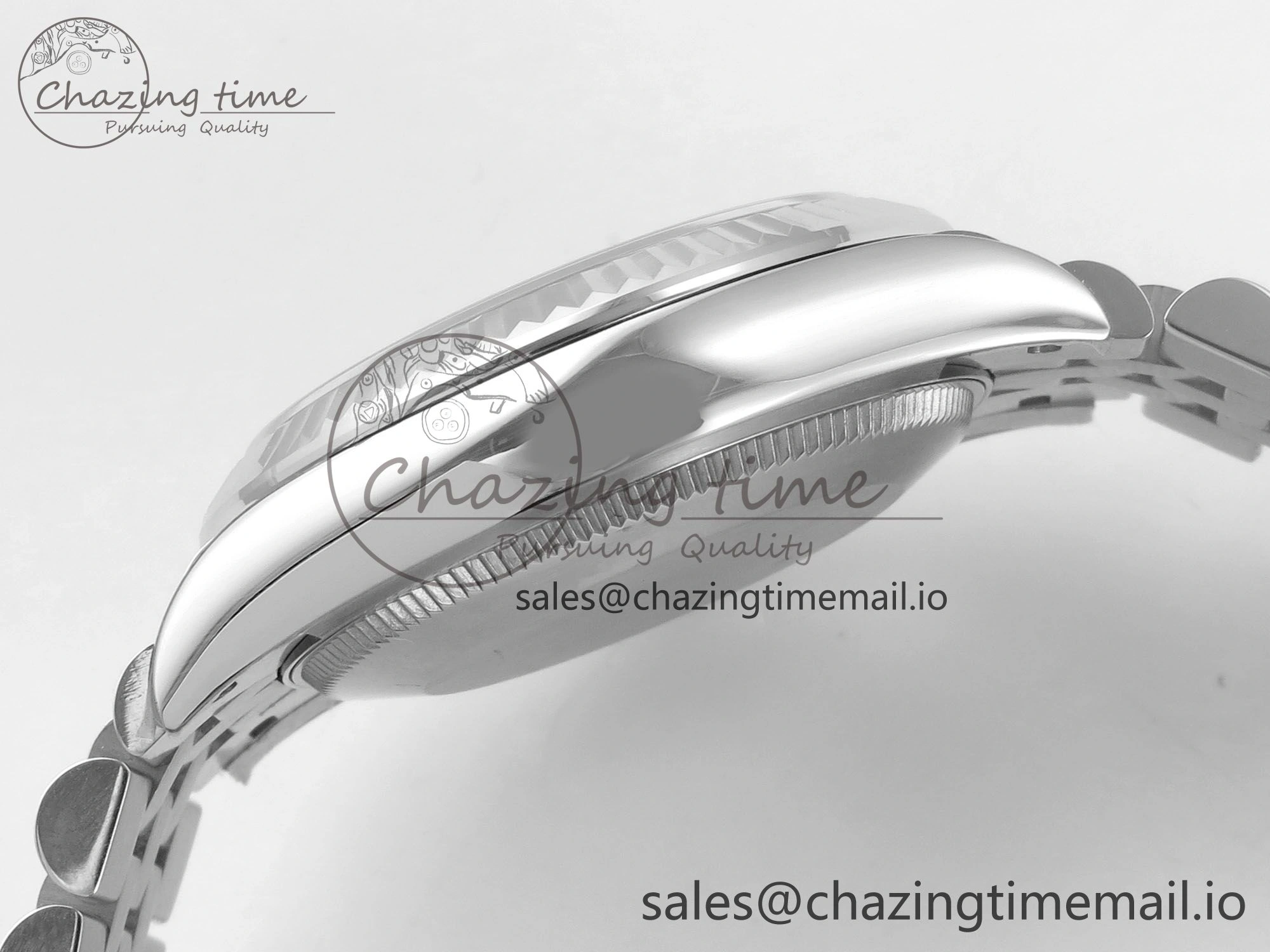 DateJust 31 278274 THBF 1:1 Best Edition 904L Steel RG Diamond Dial on SS Jubilee Bracelet HZ Cal. Refined 3