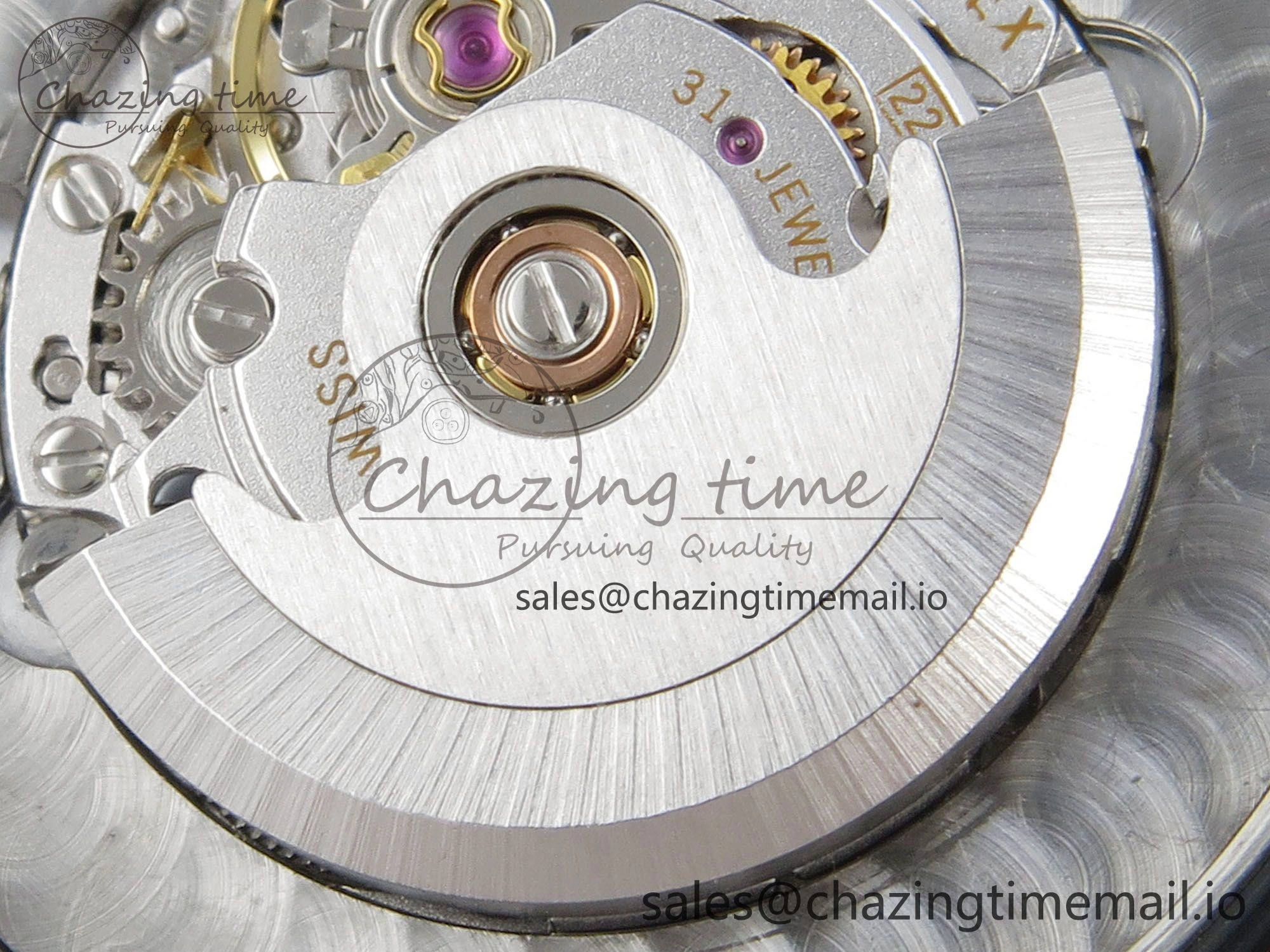 FreshLook DateJust 31 278274 THBF 1:1 Best Edition 904L Steel RG Roman Dial Diamonds Bezel on SS Jubilee Bracelet HZ Cal. 37