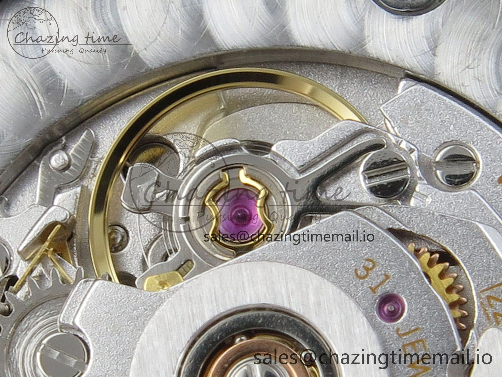 FreshLook DateJust 31 278274 THBF 1:1 Best Edition 904L Steel RG Roman Dial Diamonds Bezel on SS Jubilee Bracelet HZ Cal. 37