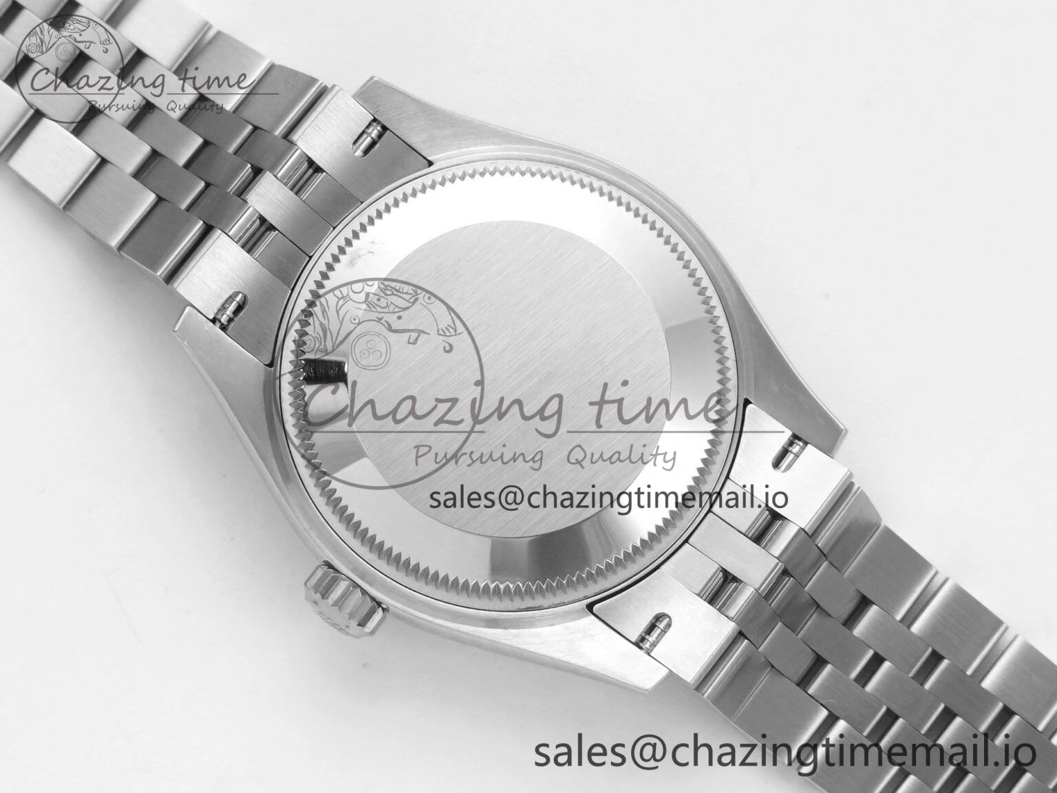 FreshLook DateJust 31 278274 THBF 1:1 Best Edition 904L Steel RG Roman Dial Diamonds Bezel on SS Jubilee Bracelet HZ Cal. 37