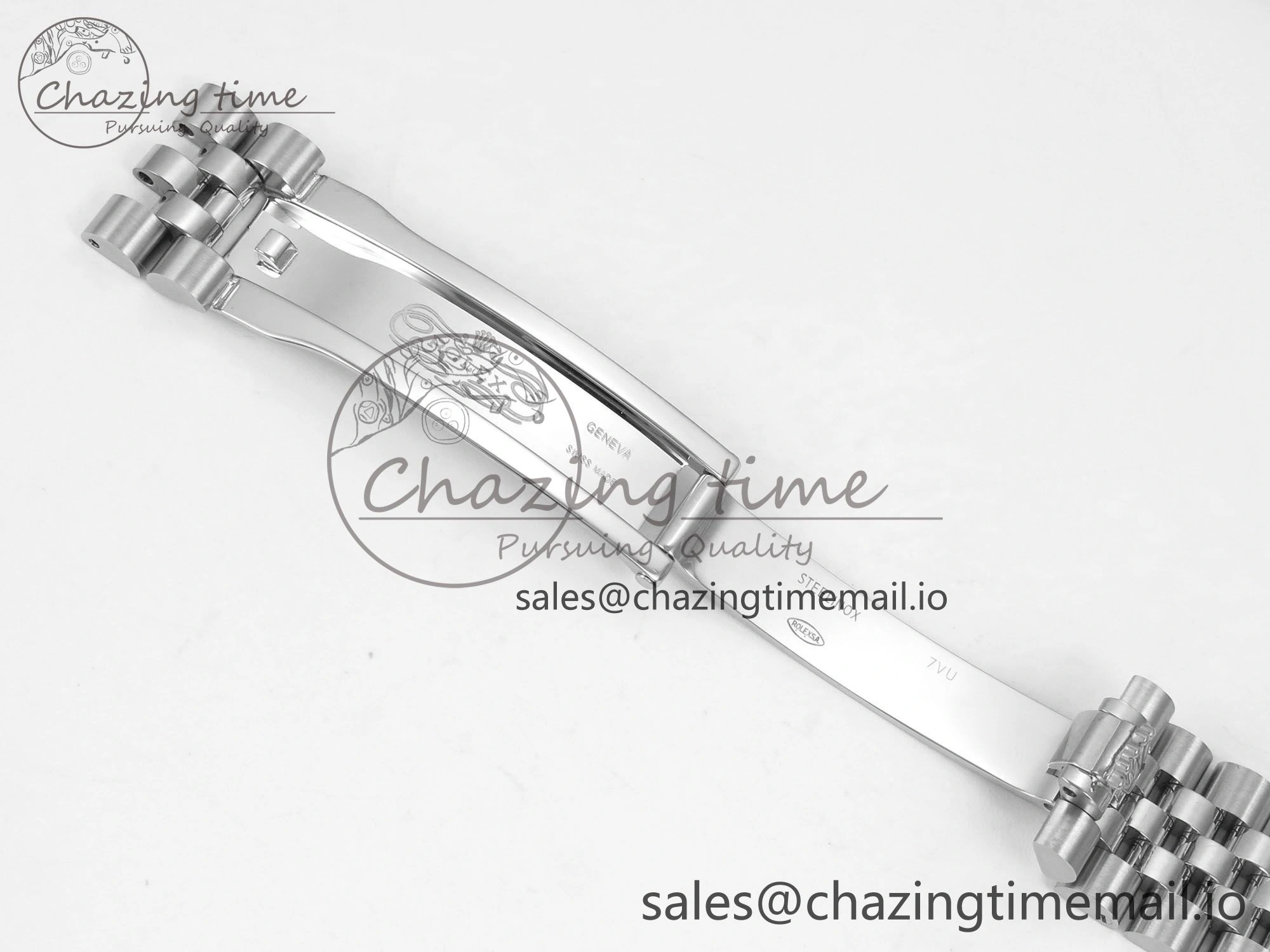FreshLook DateJust 31 278274 THBF 1:1 Best Edition 904L Steel RG Roman Dial Diamonds Bezel on SS Jubilee Bracelet HZ Cal. 37