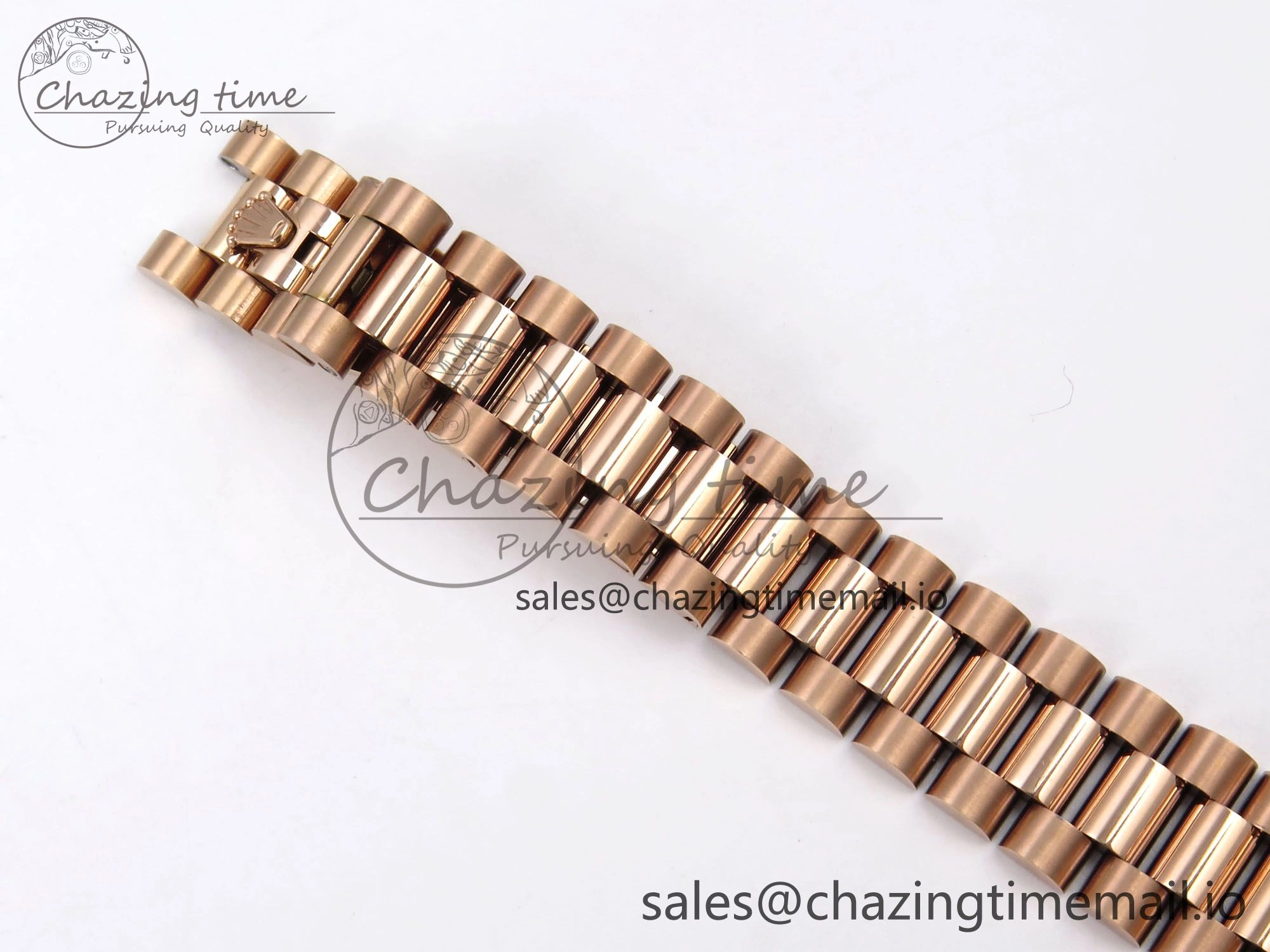Thermal DateJust 31 278275 RG GMF 1:1 Best Edition 904L Steel Green Diamonds Dial on Jubilee Bracelet A 1144