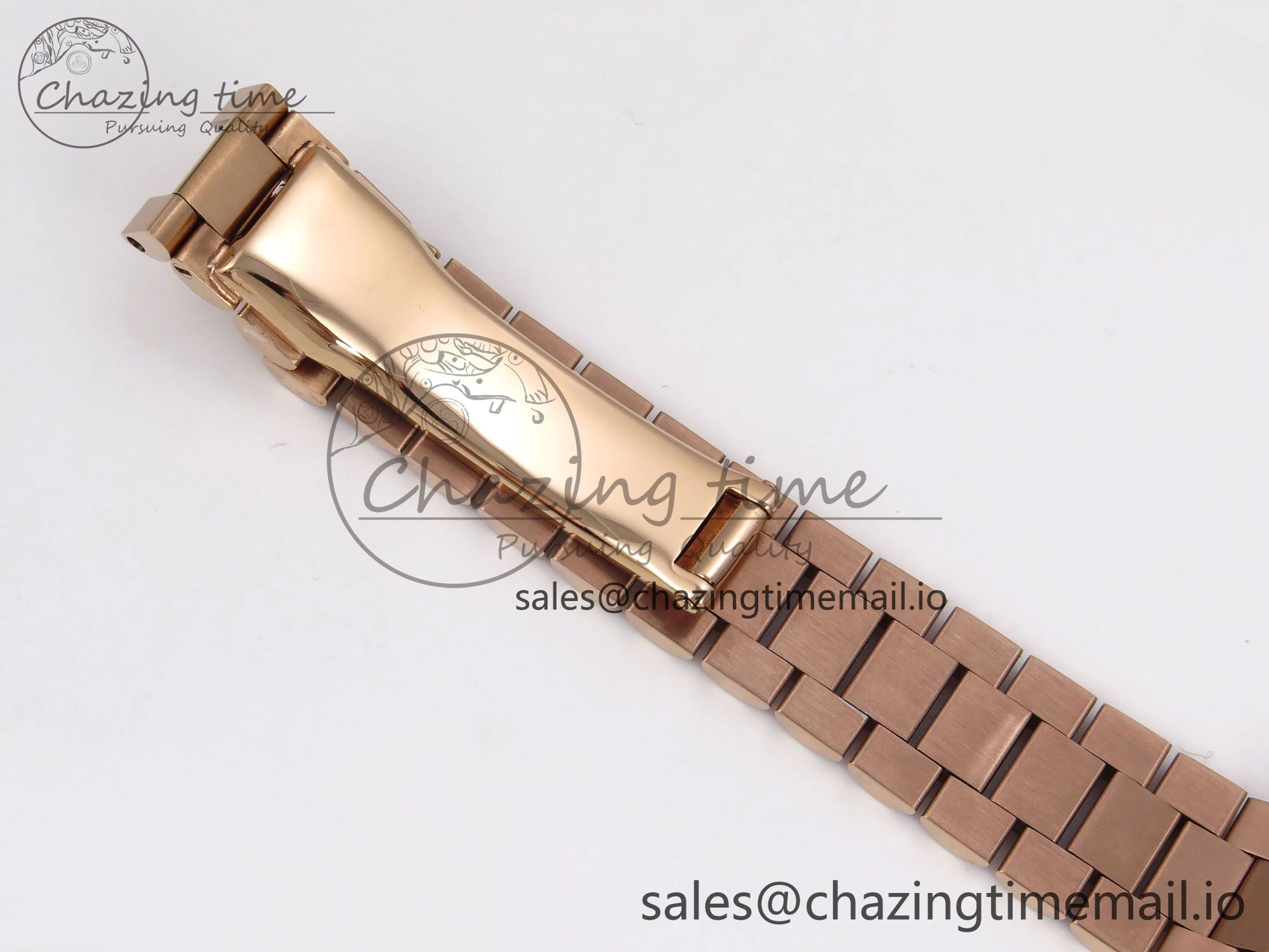 Thermal DateJust 31 278275 RG GMF 1:1 Best Edition 904L Steel Green Diamonds Dial on Jubilee Bracelet A 1144