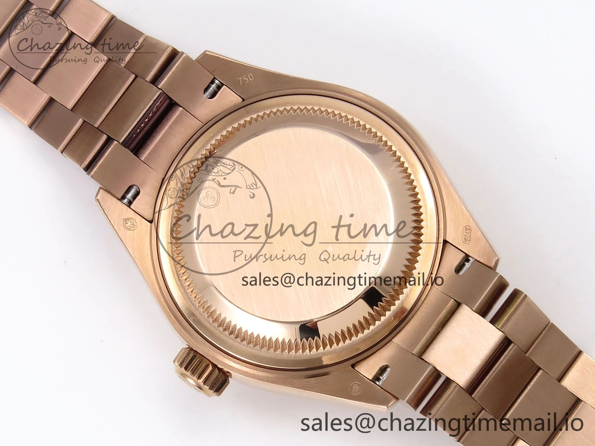 DateJust 31 278275 RG GMF 1:1 Best Edition 904L Steel Pink Stick Dial on Jubilee Bracelet A WaterResistant 1147