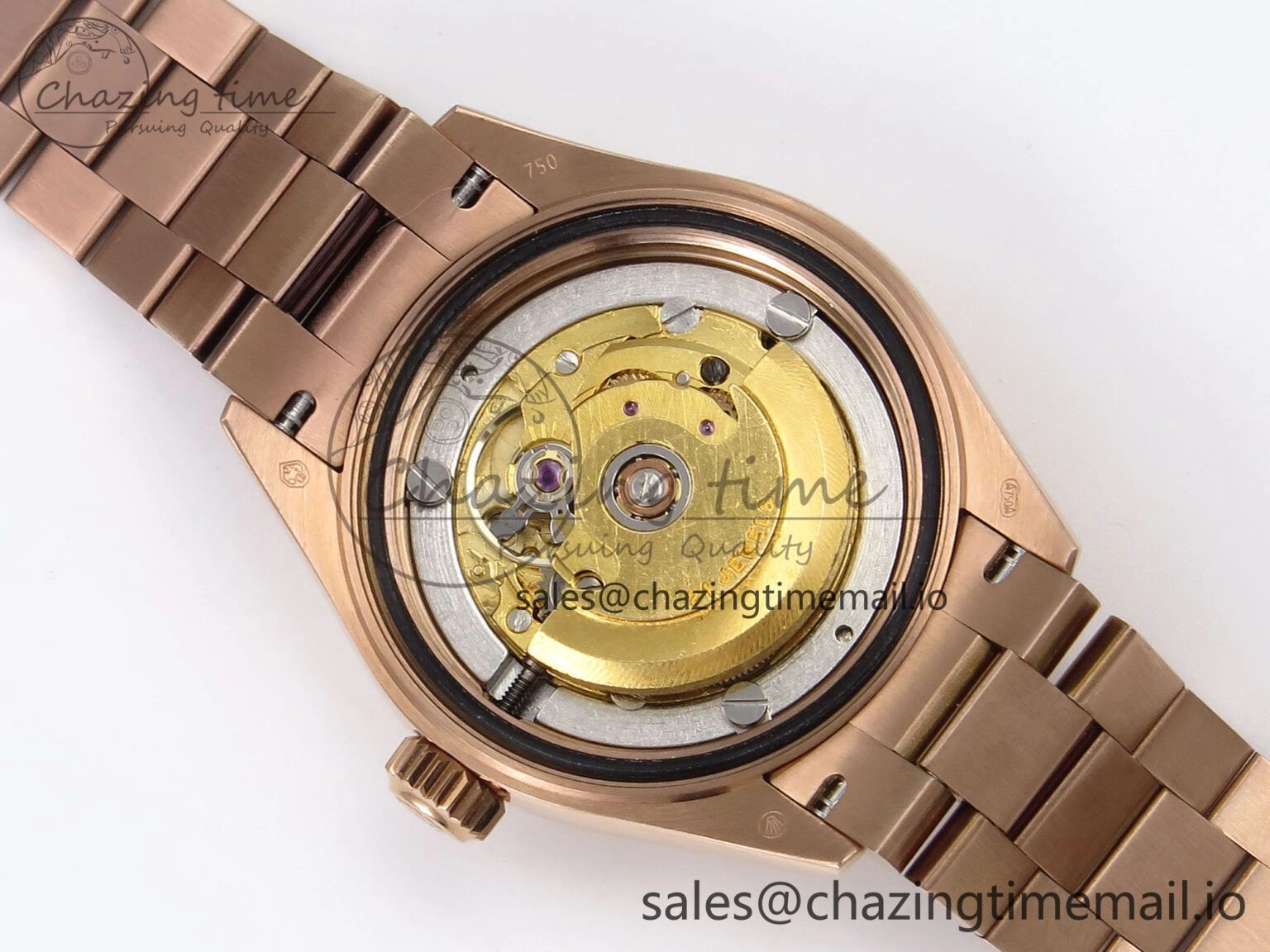 DateJust 31 278275 RG GMF 1:1 Best Edition 904L Steel Pink Stick Dial on Jubilee Bracelet A WaterResistant 1147