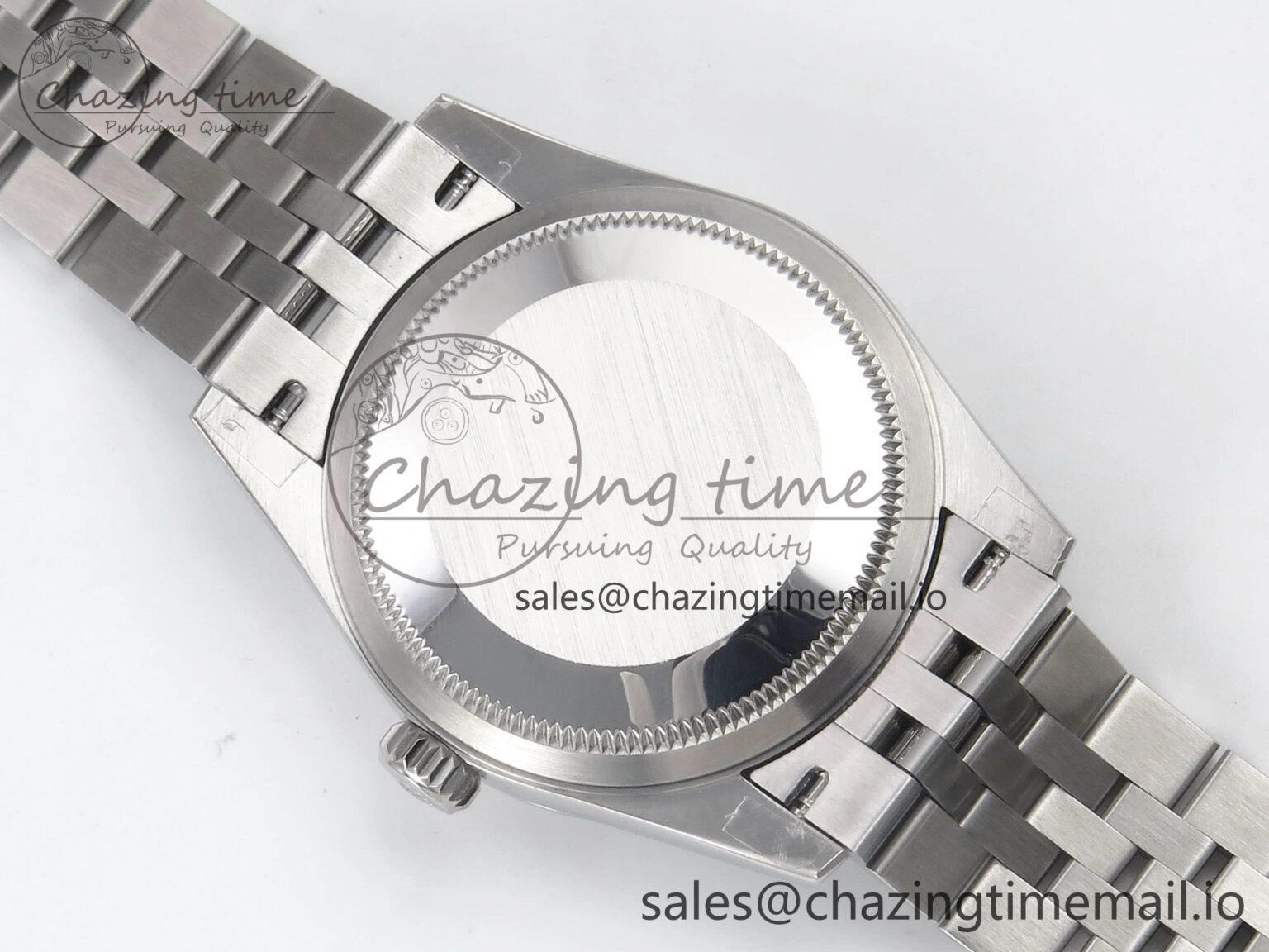 UrbanChic DateJust 31 278344RBR SS GMF 1:1 Best Edition 904L Steel Gray Roman Diamonds Dial on Jubilee Bracelet A 1159