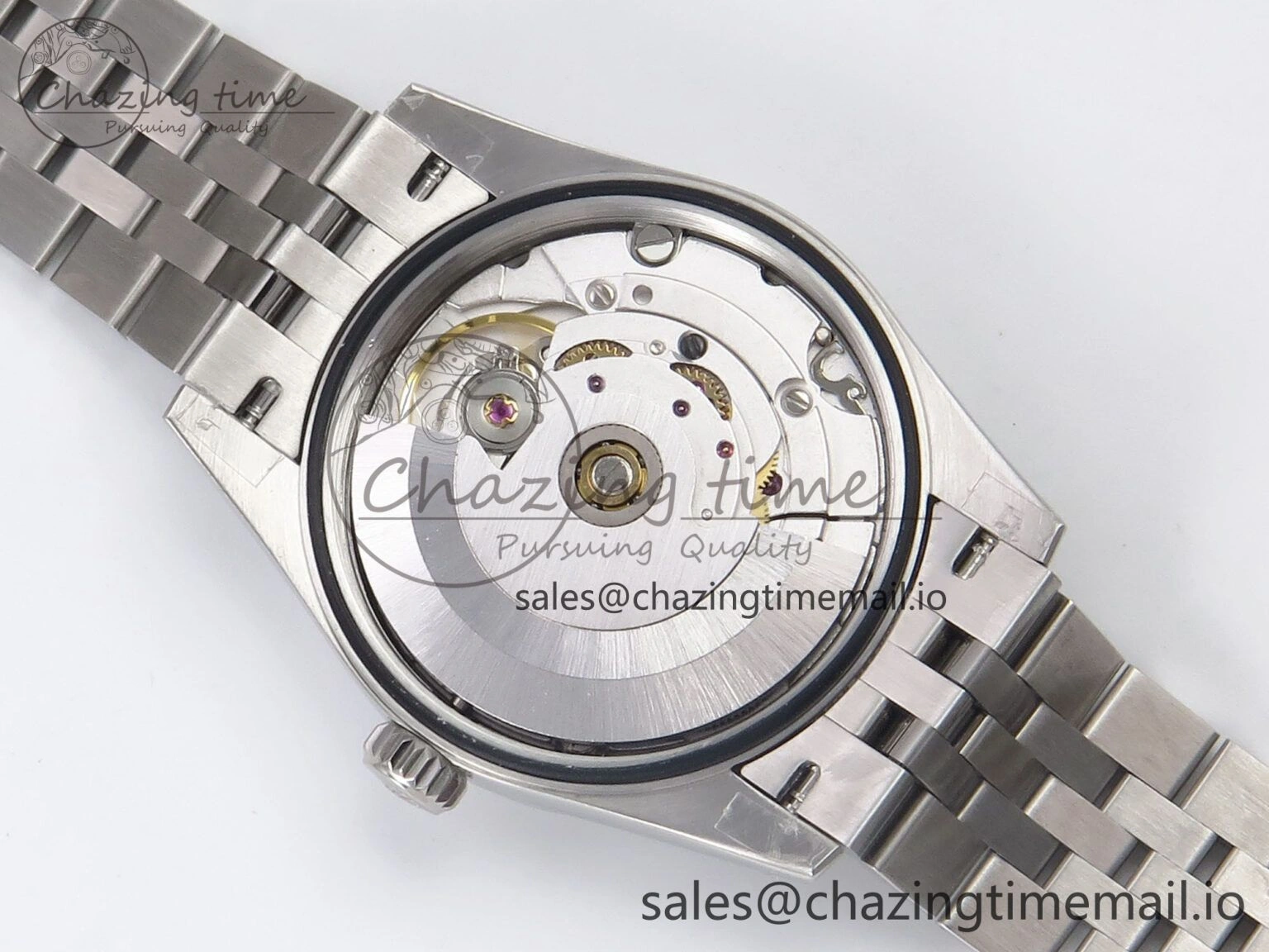 UrbanChic DateJust 31 278344RBR SS GMF 1:1 Best Edition 904L Steel Gray Roman Diamonds Dial on Jubilee Bracelet A 1159