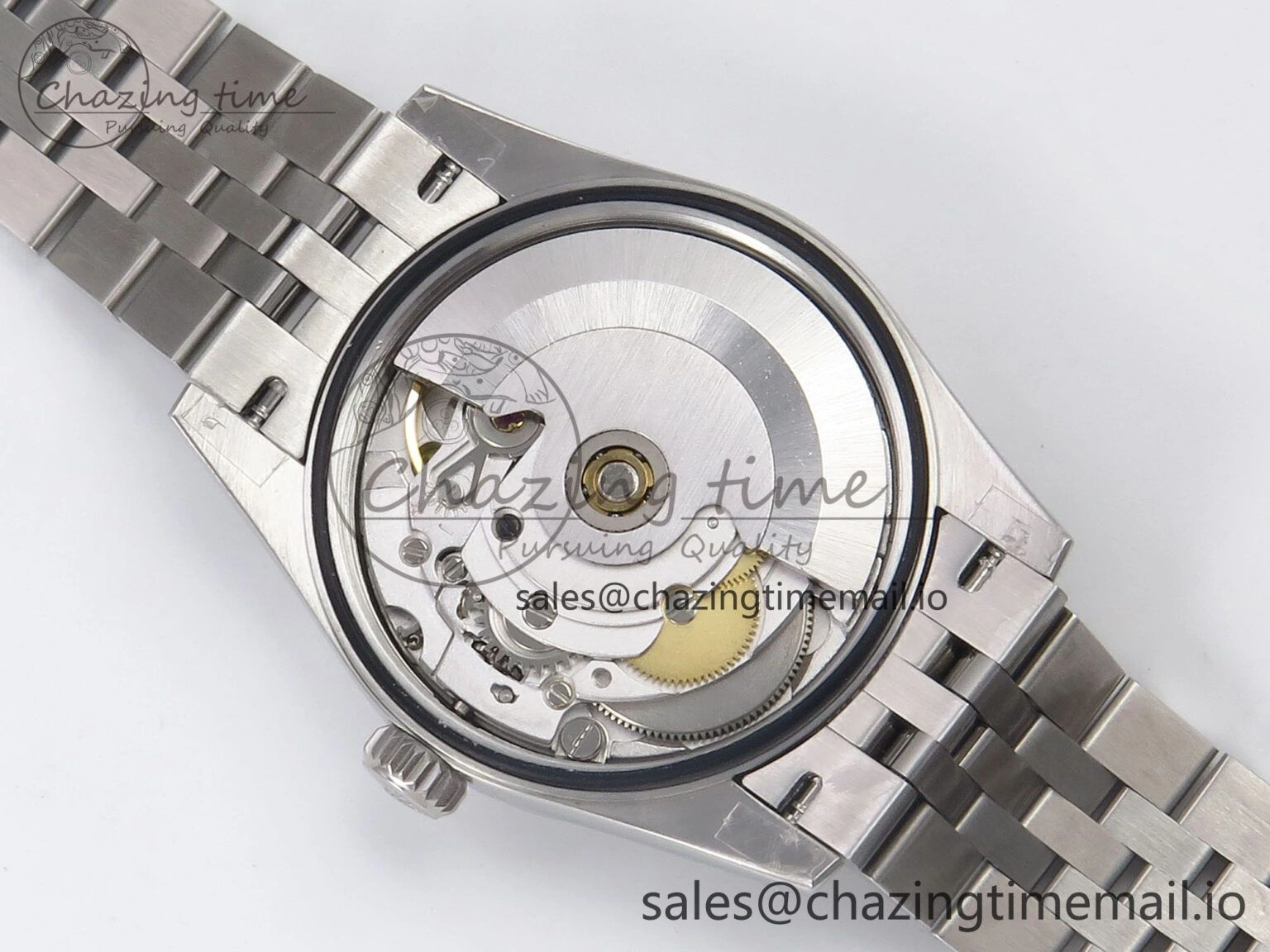 UrbanChic DateJust 31 278344RBR SS GMF 1:1 Best Edition 904L Steel Gray Roman Diamonds Dial on Jubilee Bracelet A 1159