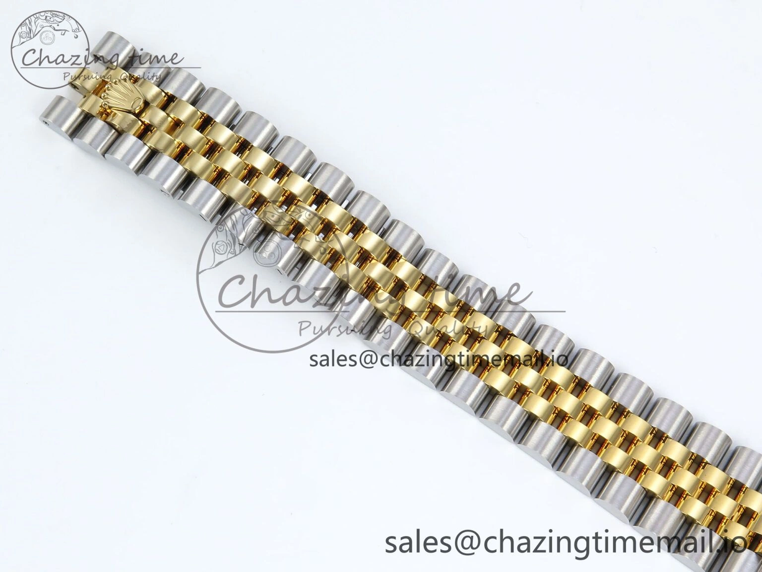 ZeroBulk DateJust 31 278383RBR ARF 1:1 Best Edition 904L Steel Gray Roman Diamonds Dial Diamonds Bezel on SS YG Jubilee Bracelet ETA 410