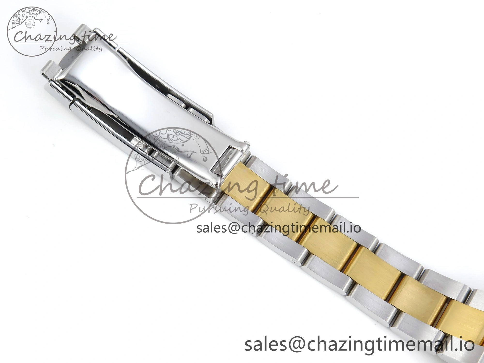 WrinkleFree DateJust 31 278383RBR ARF 1:1 Best Edition 904L Steel Green Roman Diamonds Dial Diamonds Bezel on SS YG Oyster Bracelet ETA 404