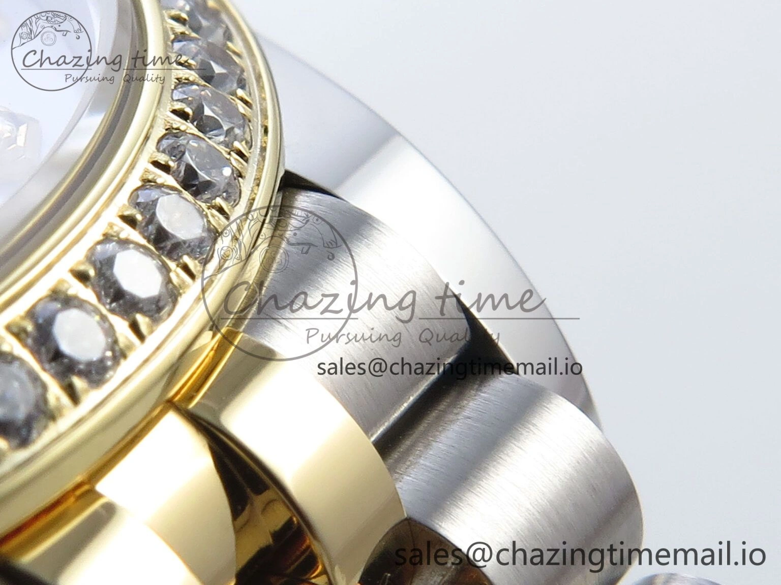 DateJust 31 278383RBR ARF 1:1 Best Edition 904L Steel White MOP Dial Diamonds Bezel on SS YG Jubilee Bracelet ETA FastDry 406