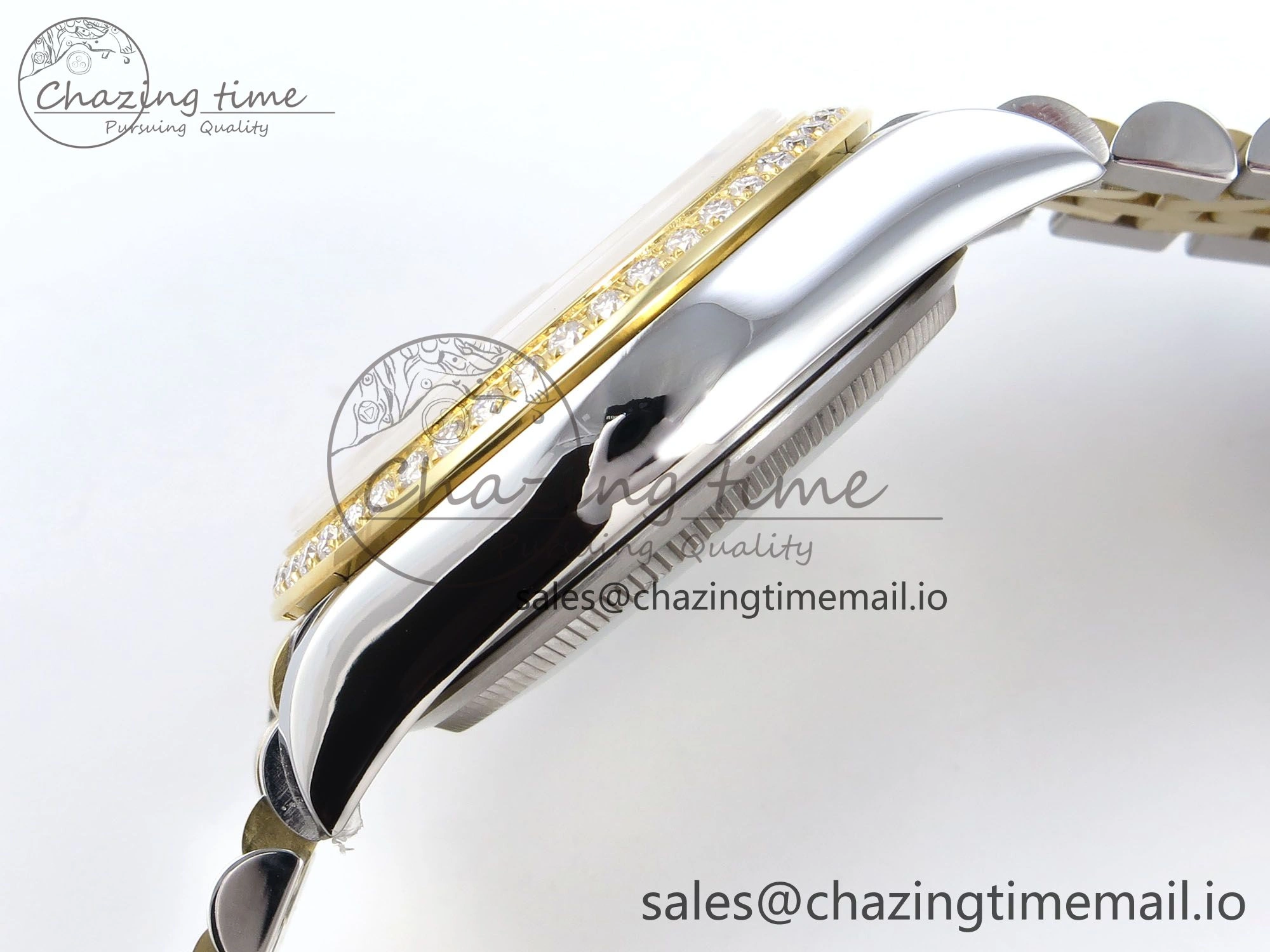 DateJust 31 278383RBR JARF 1:1 Best Edition 904L Steel YG Diamonds Dial on SS YG Jubilee Bracelet HZ Fashionable 881