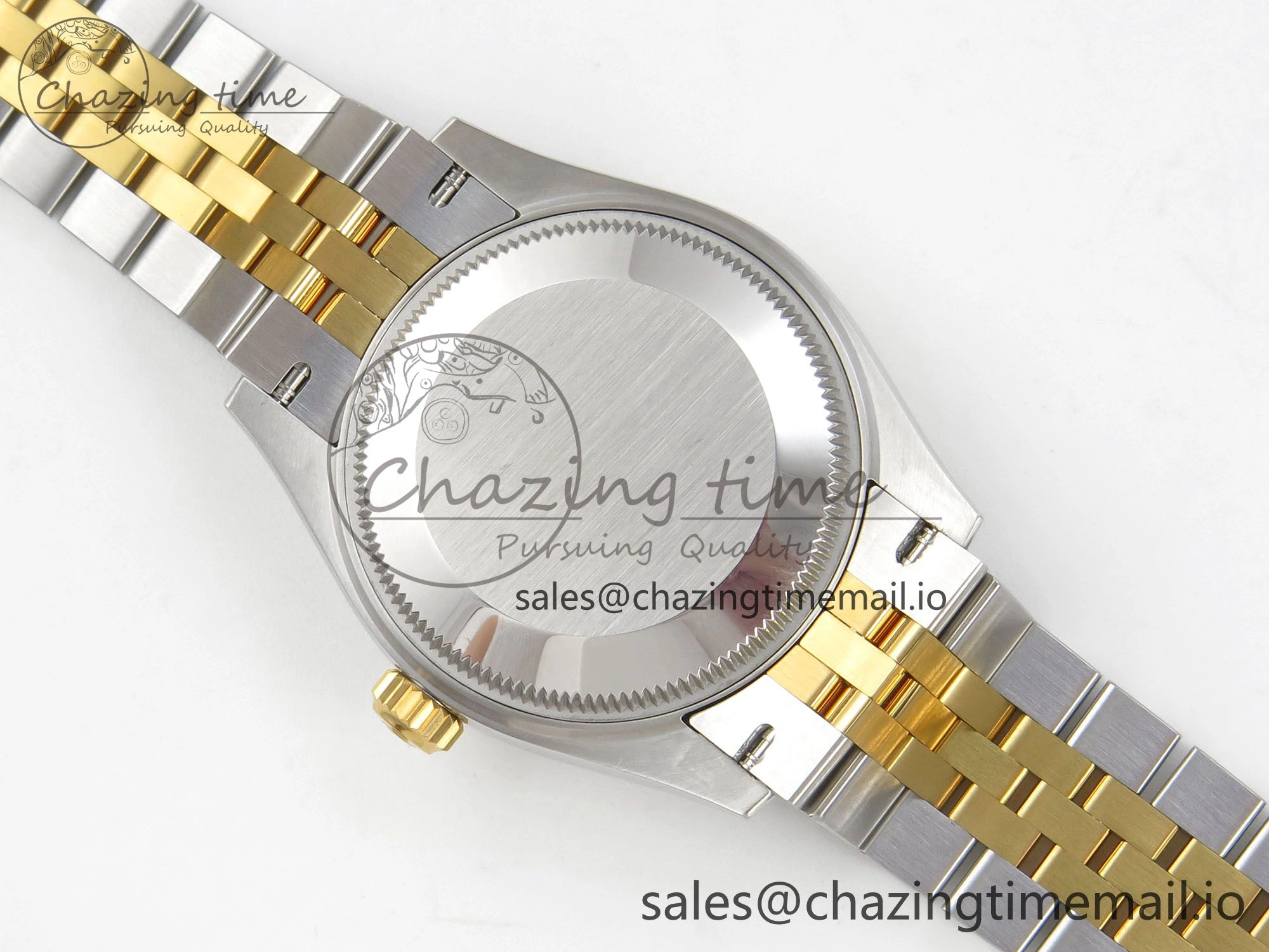 DateJust 31 278383RBR THBF 1:1 Best Edition 904L Steel Green Roman Diamonds Dial Diamonds Bezel on SS YG Jubilee Bracelet HZ Cal. Resilient 35