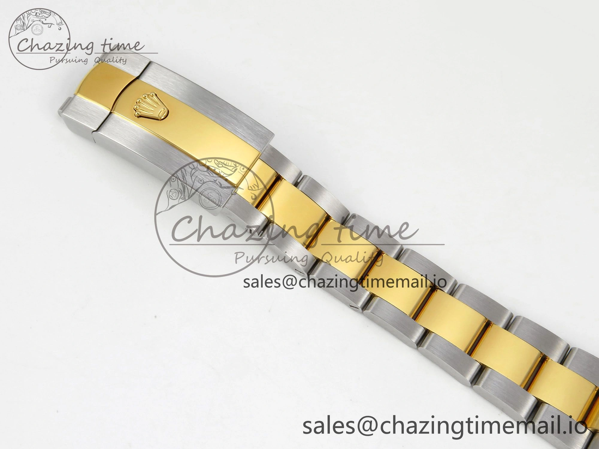 DateJust 31 278383RBR THBF 1:1 Best Edition 904L Steel Green Roman Diamonds Dial Diamonds Bezel on SS YG Oyster Bracelet HZ Cal. Snug 4