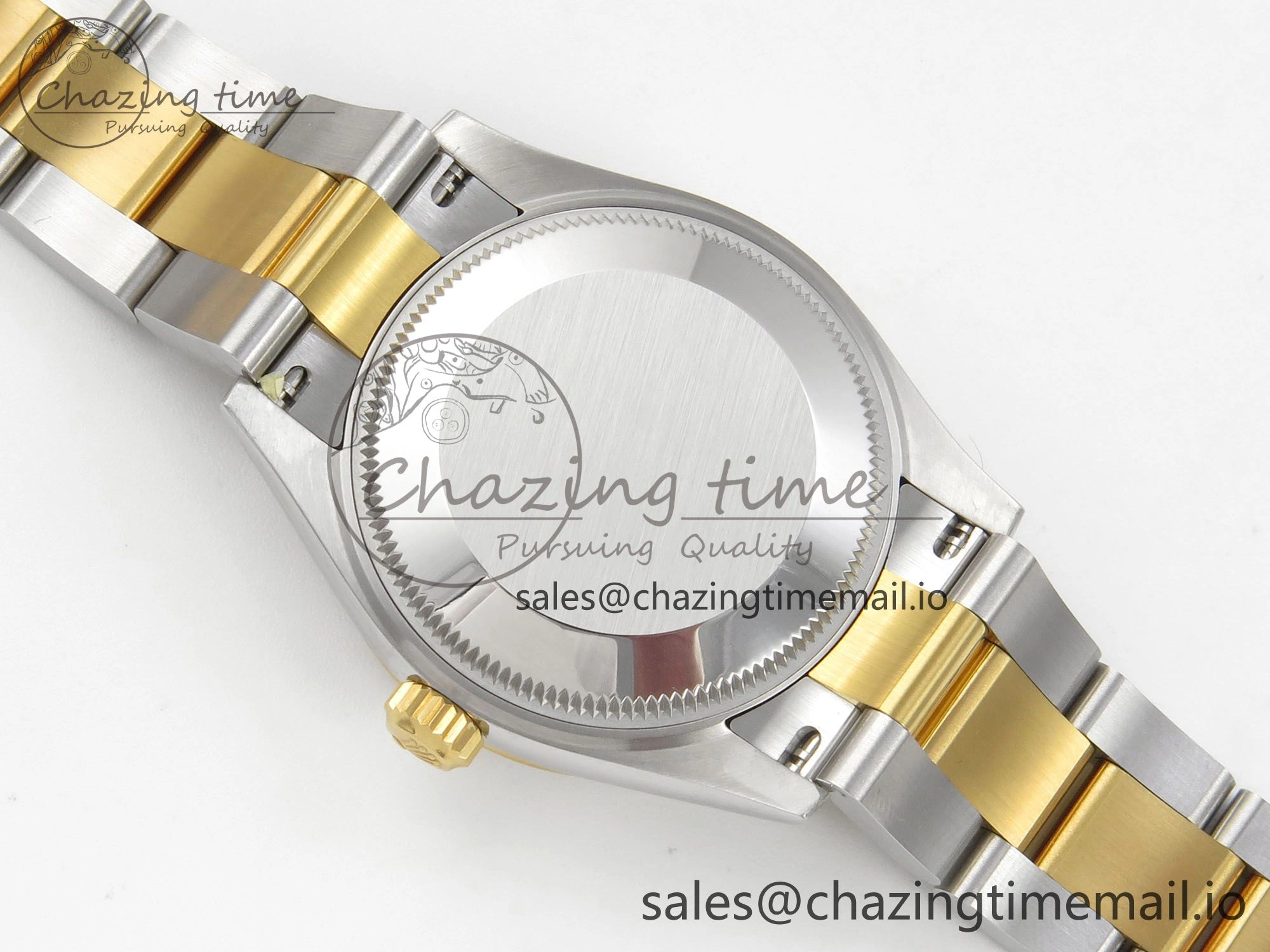 DateJust 31 278383RBR THBF 1:1 Best Edition 904L Steel White Roman Dial Diamonds Bezel on SS YG Oyster Bracelet HZ Cal. Fashionable 44