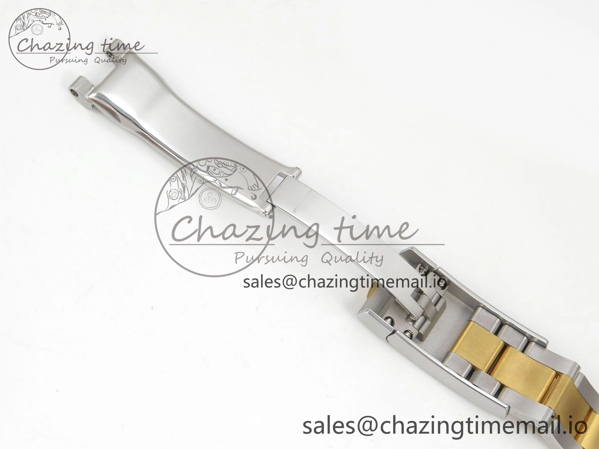DateJust 31 278383RBR THBF 1:1 Best Edition 904L Steel White Roman Dial Diamonds Bezel on SS YG Oyster Bracelet HZ Cal. Fashionable 44