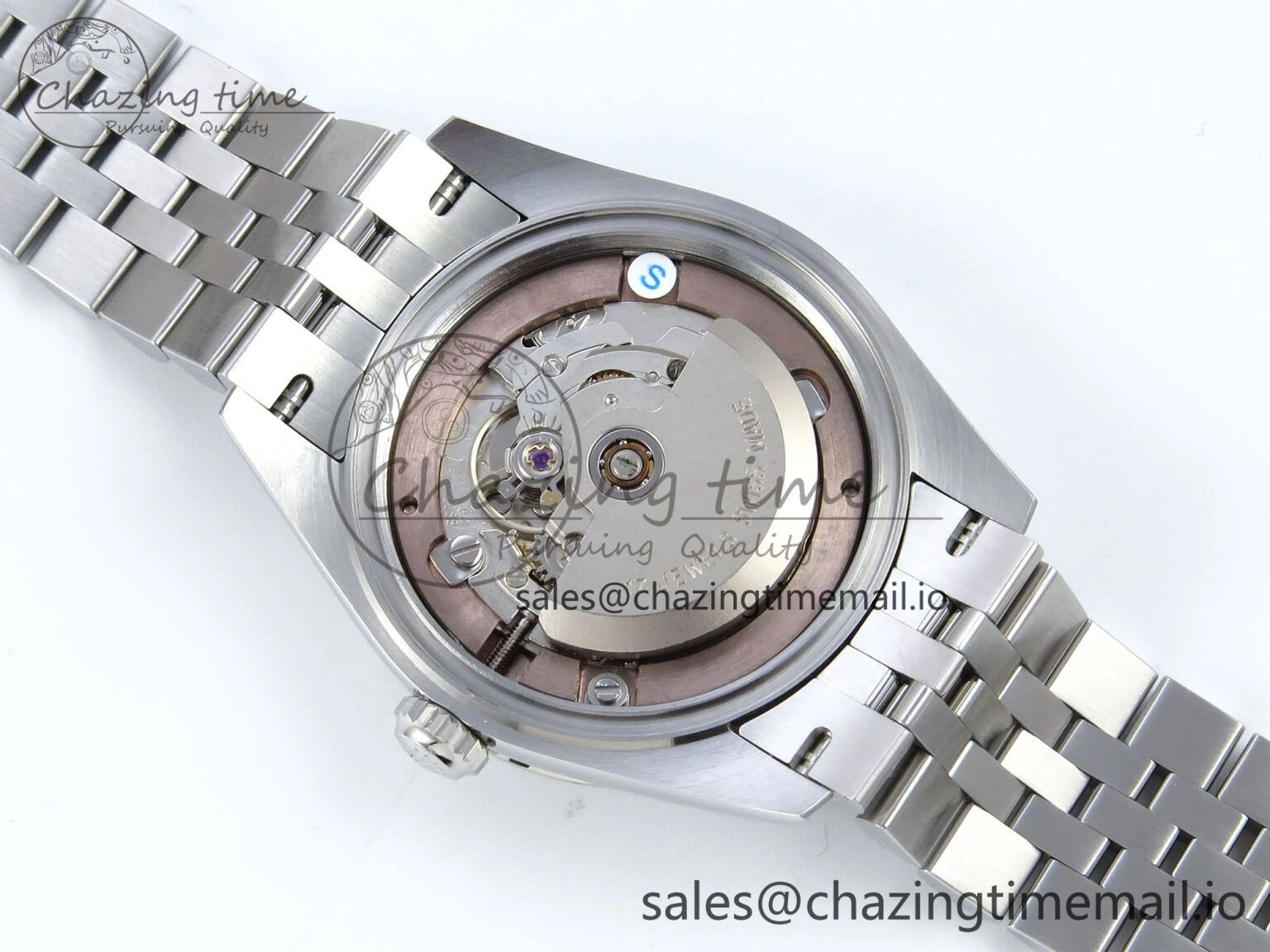 DateJust 31 278384RBR ARF 1:1 Best Edition 904L Steel Blue Roman Dial Diamonds Bezel on SS Jubilee Bracelet ETA Supportive 453
