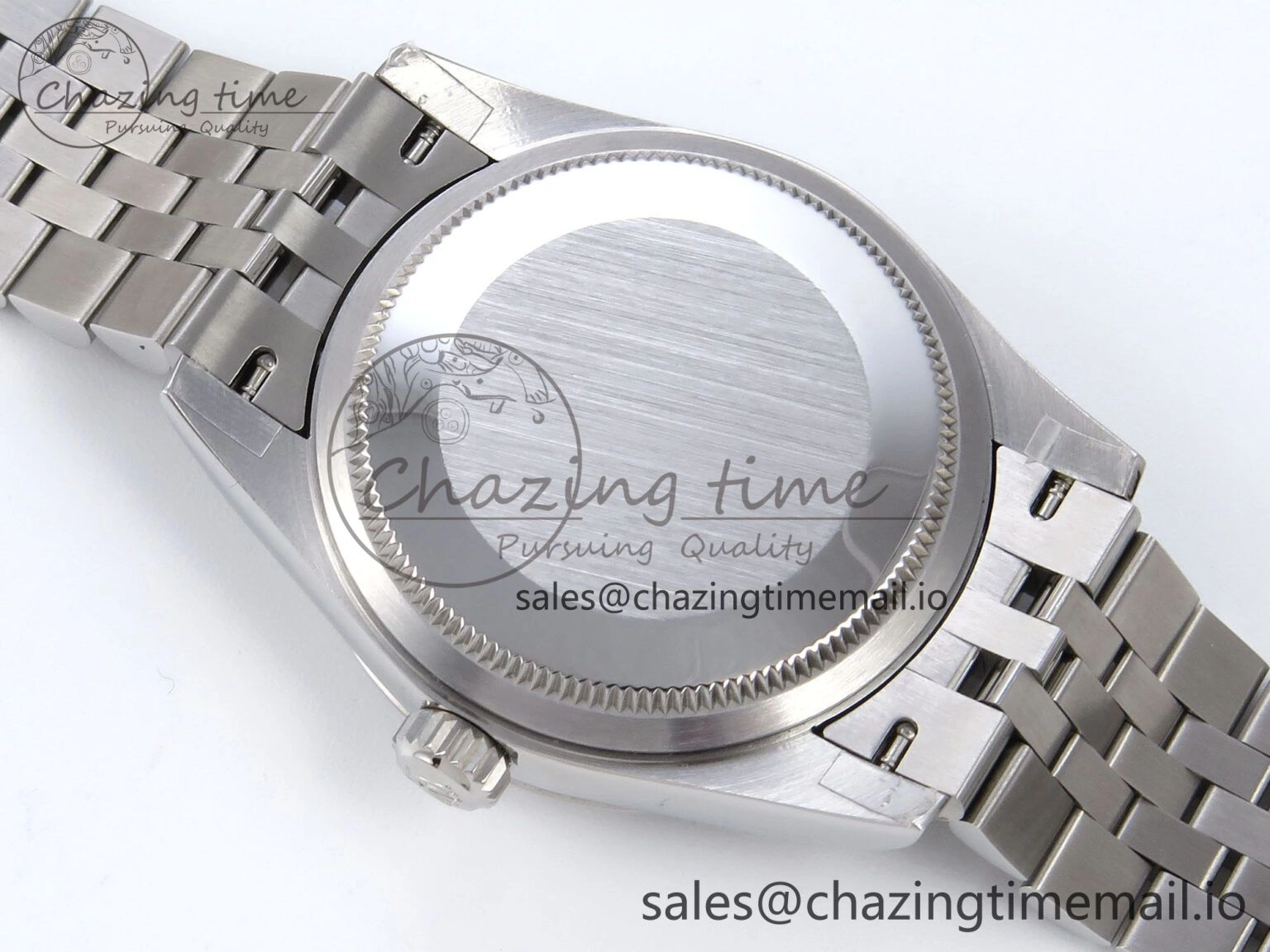 DateJust 31 278384RBR JARF 1:1 Best Edition 904L Steel Gray Roman Diamonds Dial on SS Jubilee Bracelet HZ BestValue 875