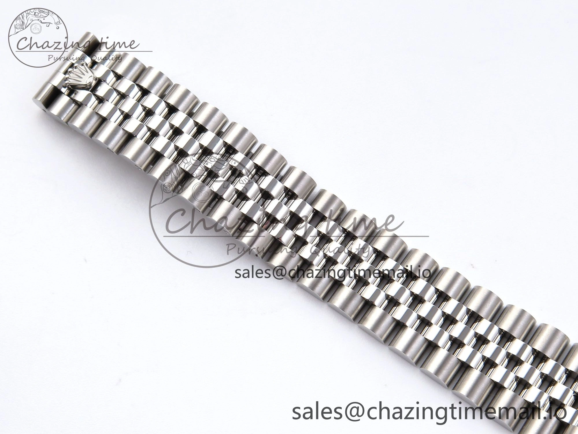 DateJust 31 278384RBR JARF 1:1 Best Edition 904L Steel Gray Roman Diamonds Dial on SS Jubilee Bracelet HZ BestValue 875