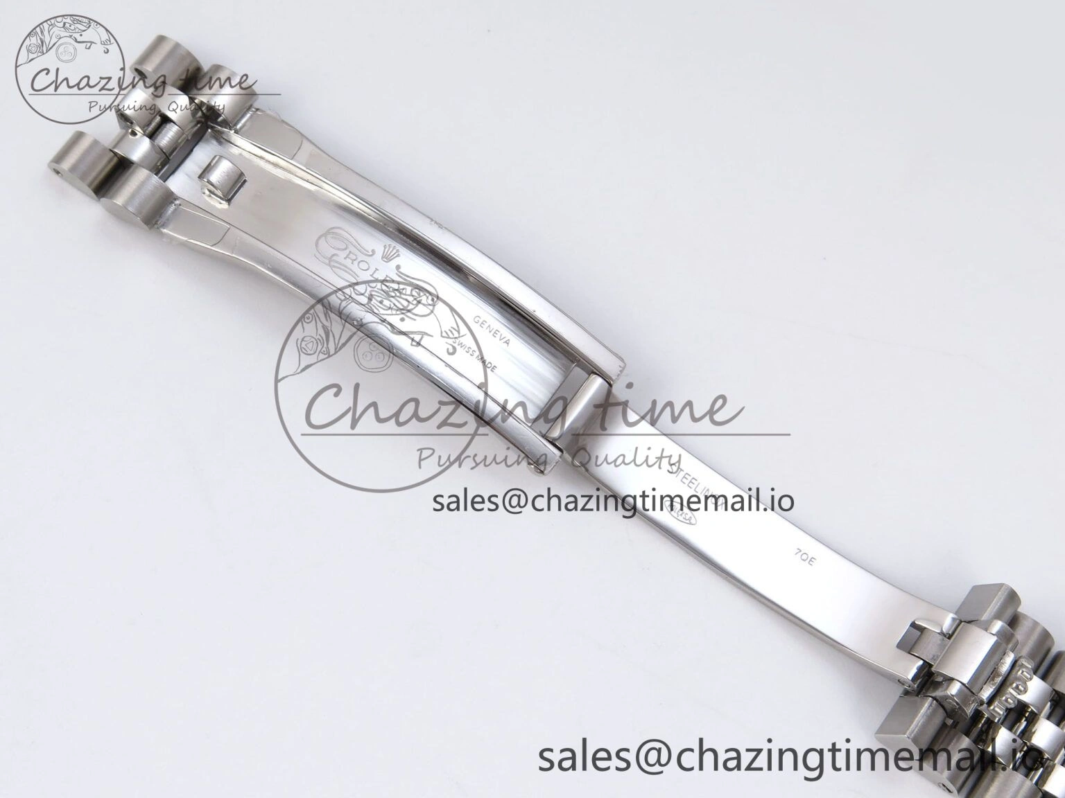 DateJust 31 278384RBR JARF 1:1 Best Edition 904L Steel Gray Roman Diamonds Dial on SS Jubilee Bracelet HZ BestValue 875