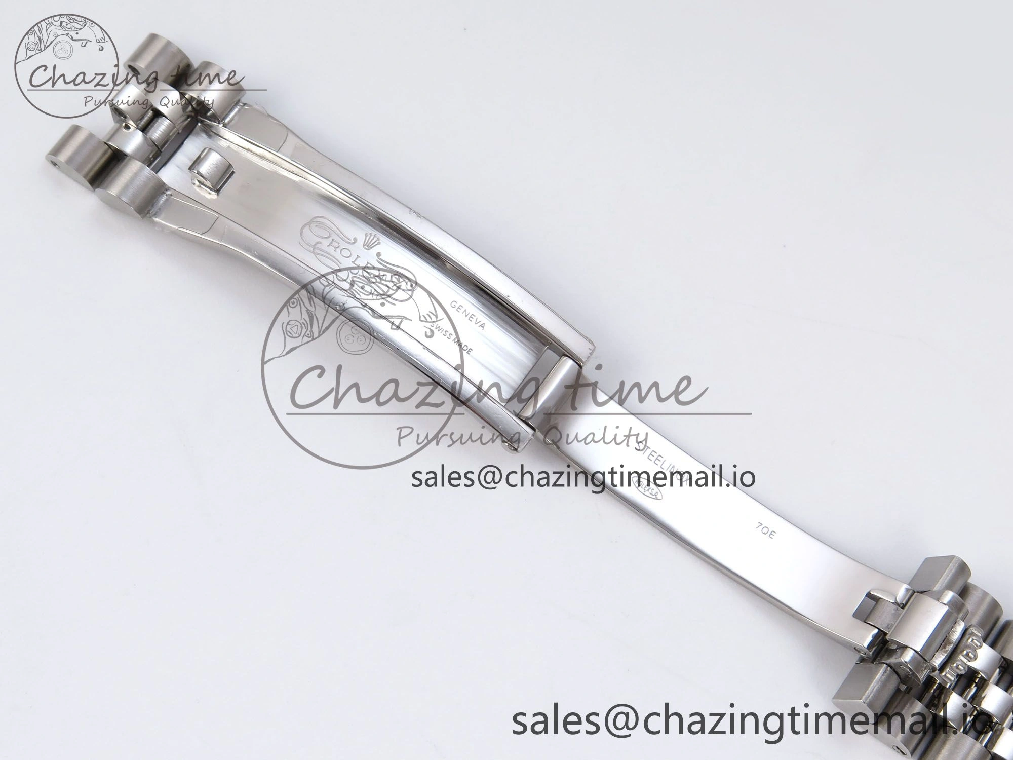 DateJust 31 278384RBR JARF 1:1 Best Edition 904L Steel Gray Roman Diamonds Dial on SS Jubilee Bracelet HZ BestValue 875