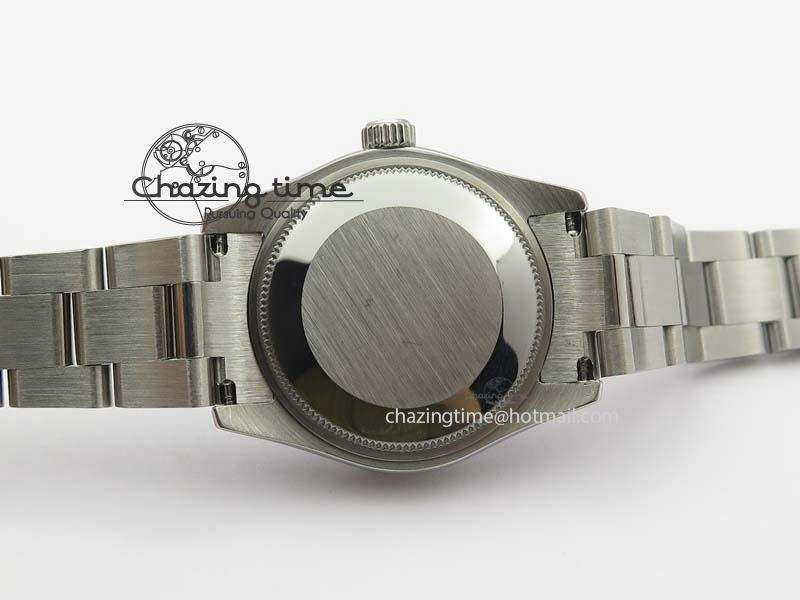 Stylish DateJust 31mm SS BP-Maker Best Edition Diamond Bezel White MOP Dial On SS Bracelet A2824 V 3845
