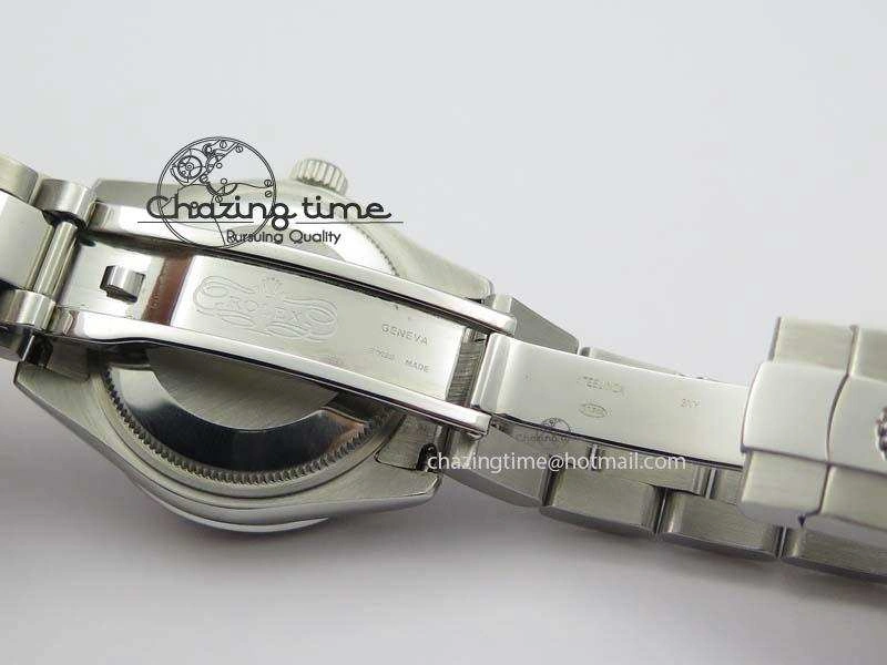 Stylish DateJust 31mm SS BP-Maker Best Edition Diamond Bezel White MOP Dial On SS Bracelet A2824 V 3845