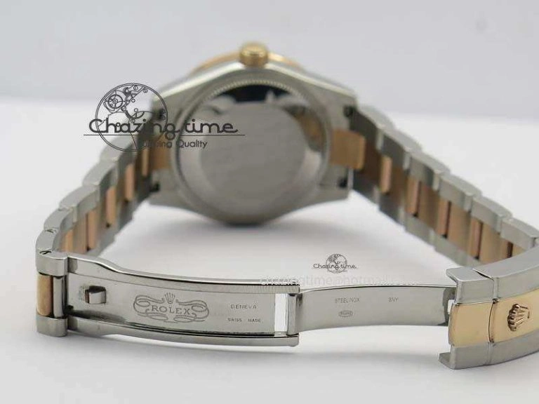 Functional DateJust 31mm SS RG BP-Maker Best Edition Rose Gold Dial On SS RG Bracelet A2824 V 3846