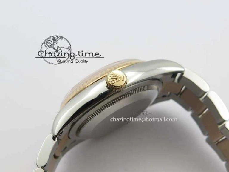 Functional DateJust 31mm SS RG BP-Maker Best Edition Rose Gold Dial On SS RG Bracelet A2824 V 3846