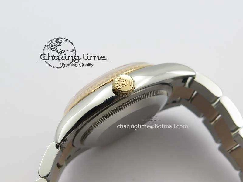 Functional DateJust 31mm SS RG BP-Maker Best Edition Rose Gold Dial On SS RG Bracelet A2824 V 3846