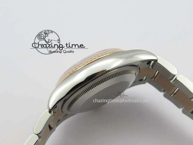Functional DateJust 31mm SS RG BP-Maker Best Edition Rose Gold Dial On SS RG Bracelet A2824 V 3846