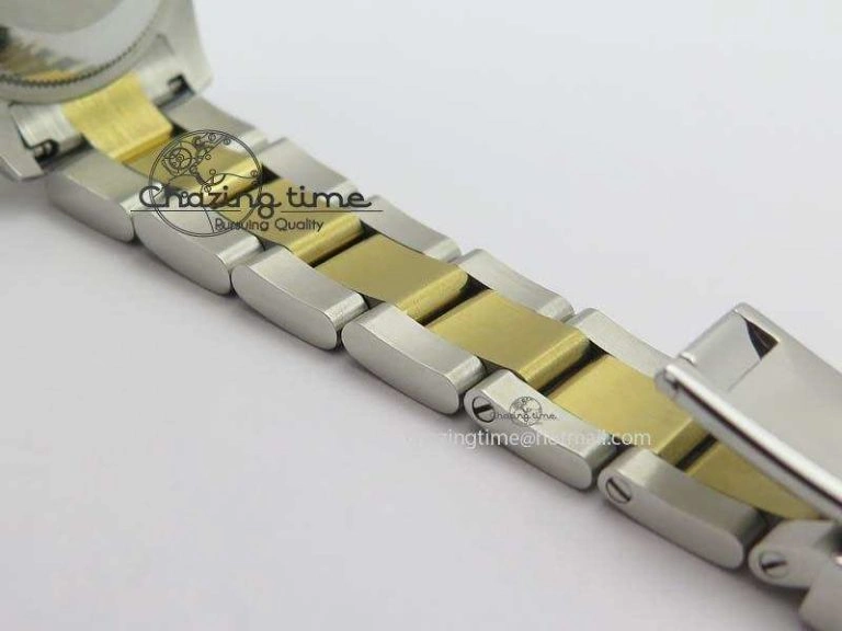 DateJust 31mm SS YG BP-Maker Best Edition Diamond Bezel White MOP Dial On SS YG Bracelet A2824 V WaterResistant 3832