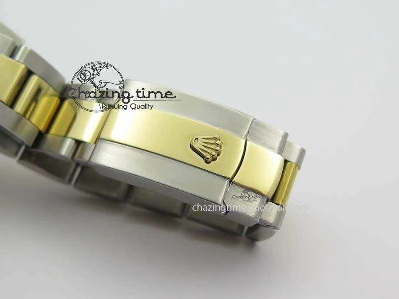 DateJust 31mm SS YG BP-Maker Best Edition Diamond Bezel White MOP Dial On SS YG Bracelet A2824 V WaterResistant 3832