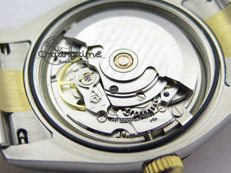 DateJust 31mm SS YG BP-Maker Best Edition Diamond Bezel White MOP Dial On SS YG Bracelet A2824 V WaterResistant 3832