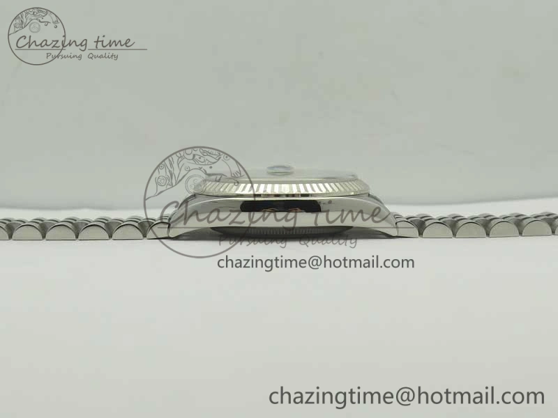 SmoothTexture DateJust 36 116234 SS 904L ARF 1:1 Best Edition Black Dial Sticks Markers on 904L SS Jubilee Bracelet SA3135 V 3374