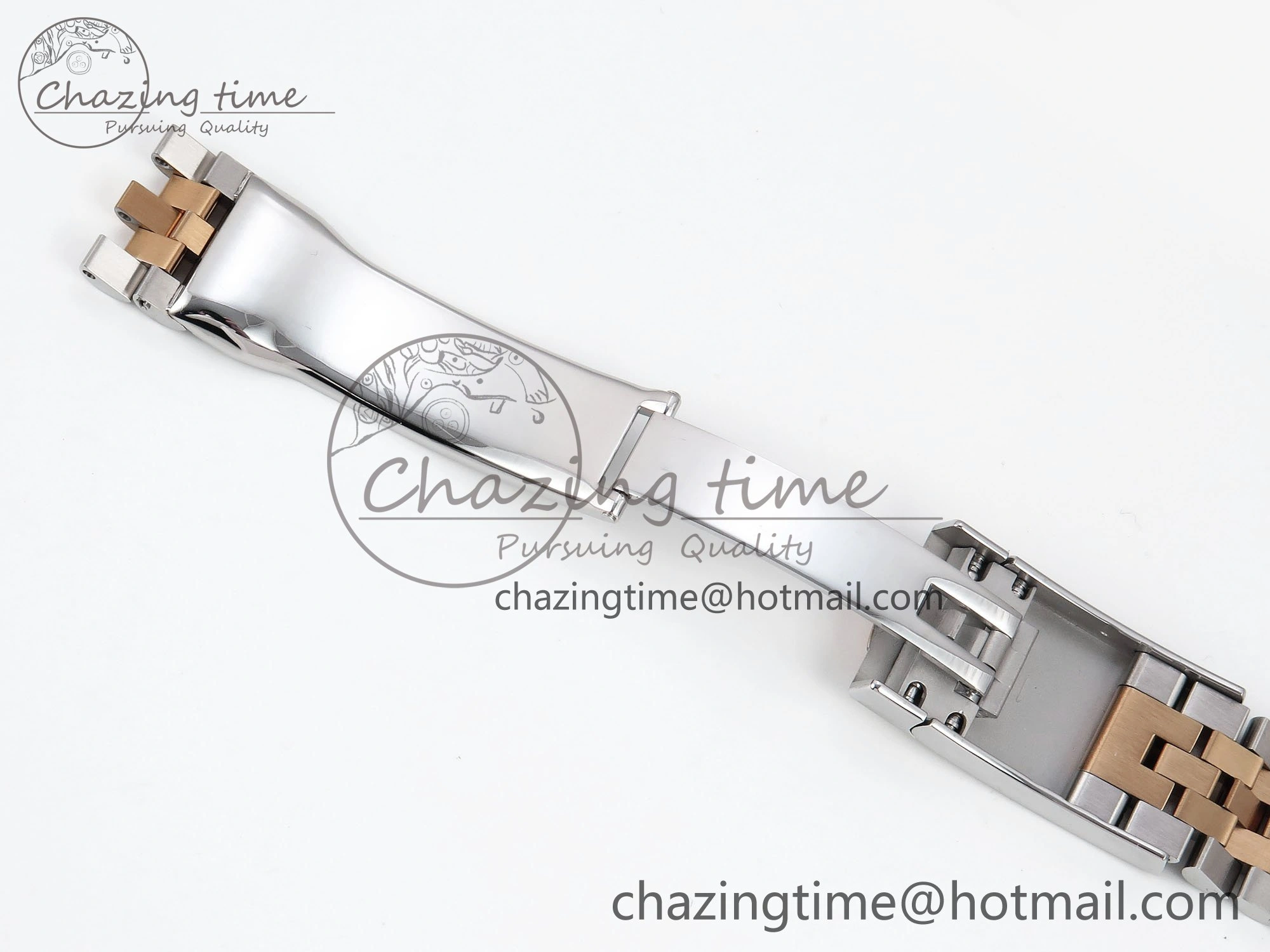 DateJust 36 126231 APF 1:1 Best Edition 904L Steel Brown Sitck Dial on SS RG Jubilee Bracelet VR Lightweight 1590