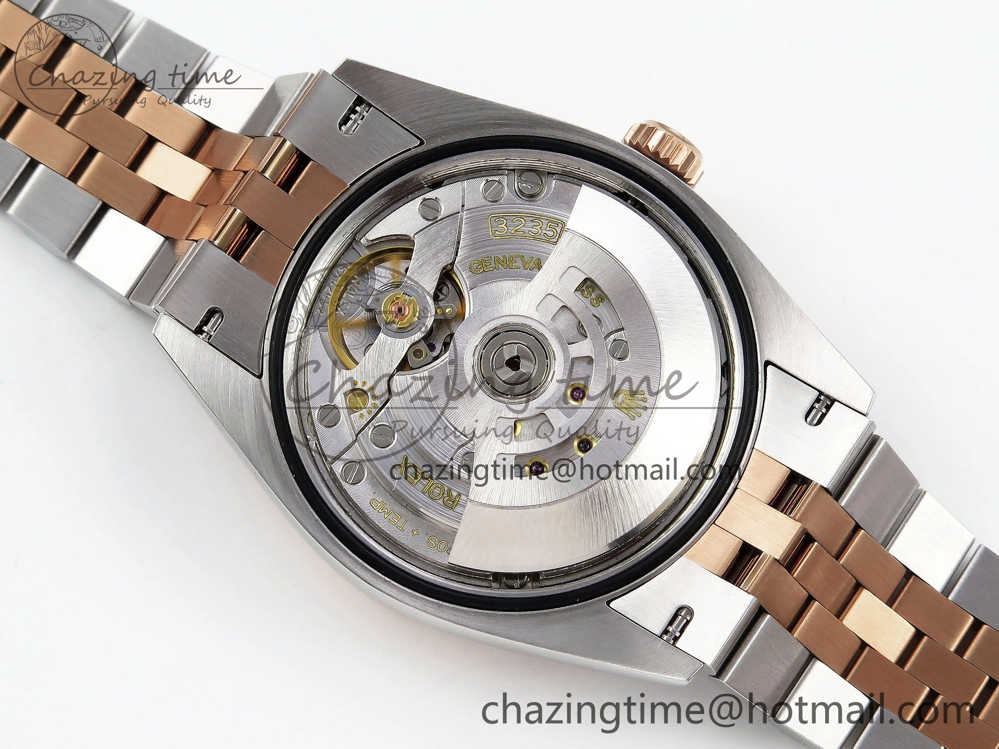 DateJust 36 126231 APF 1:1 Best Edition 904L Steel Brown Sitck Dial on SS RG Jubilee Bracelet VR Lightweight 1590