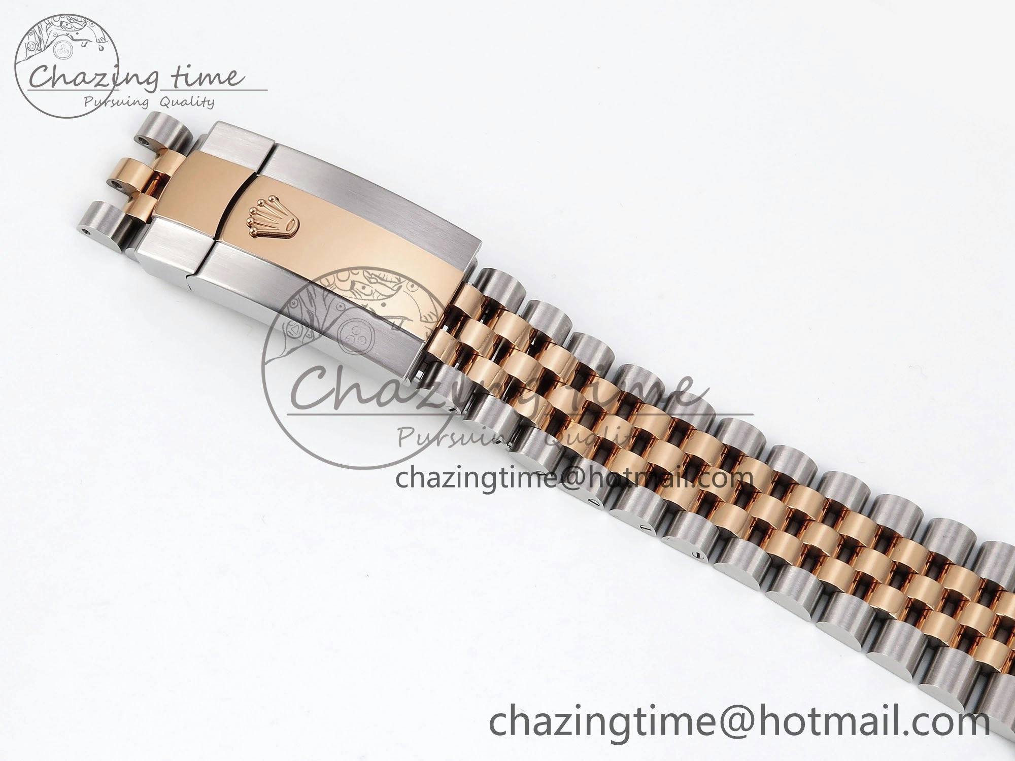 DateJust 36 126231 APF 1:1 Best Edition 904L Steel Brown Sitck Dial on SS RG Jubilee Bracelet VR Lightweight 1590