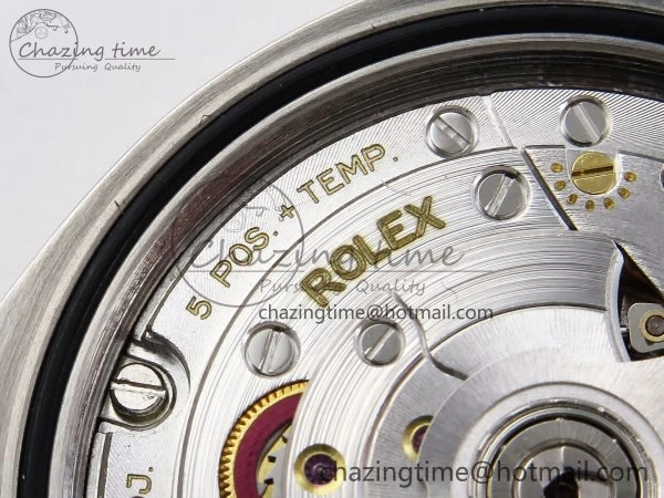 Thermal DateJust 36 126231 APF 1:1 Best Edition 904L Steel Gray Dial Green Roman on SS RG Jubilee Bracelet VR 1588