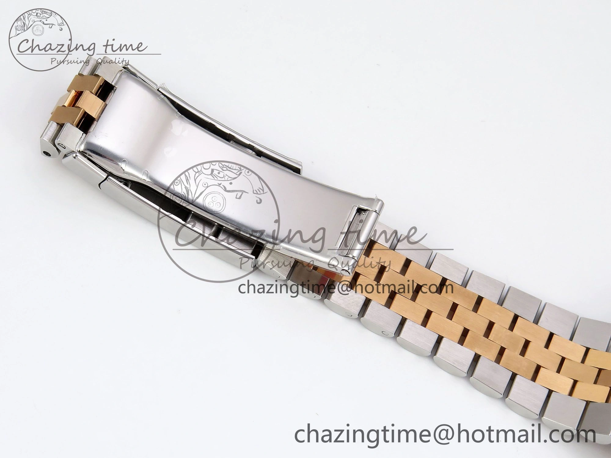 Compact DateJust 36 126231 Clean 1:1 Best Edition 904L Steel Gray DIal Green Roman Marker on SS RG Jubilee Bracelet VR 1498