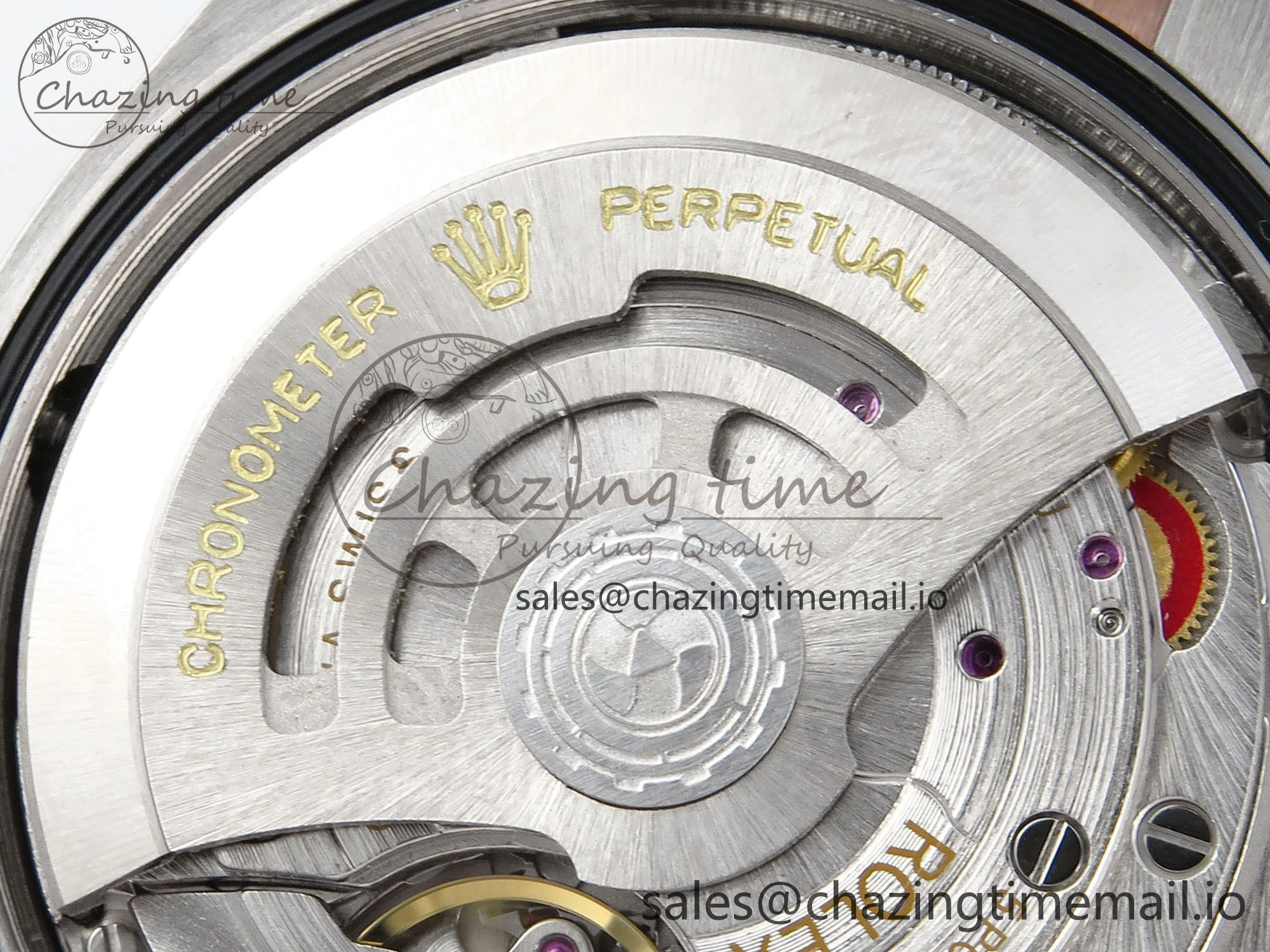 Thermal DateJust 36 126231 EWEF Best Edition Gray Textured Diamonds Dial on SS RG Jubilee Bracelet A 588