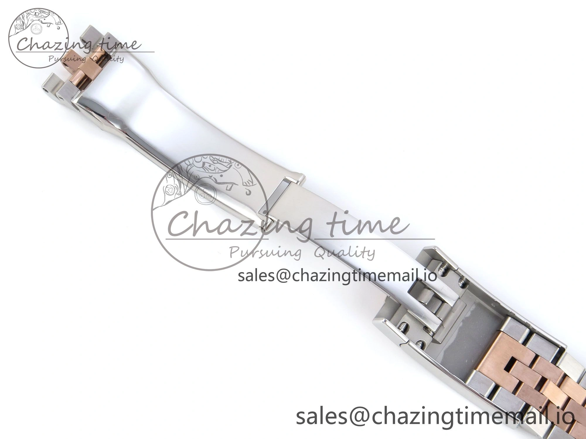Thermal DateJust 36 126231 EWEF Best Edition Gray Textured Diamonds Dial on SS RG Jubilee Bracelet A 588