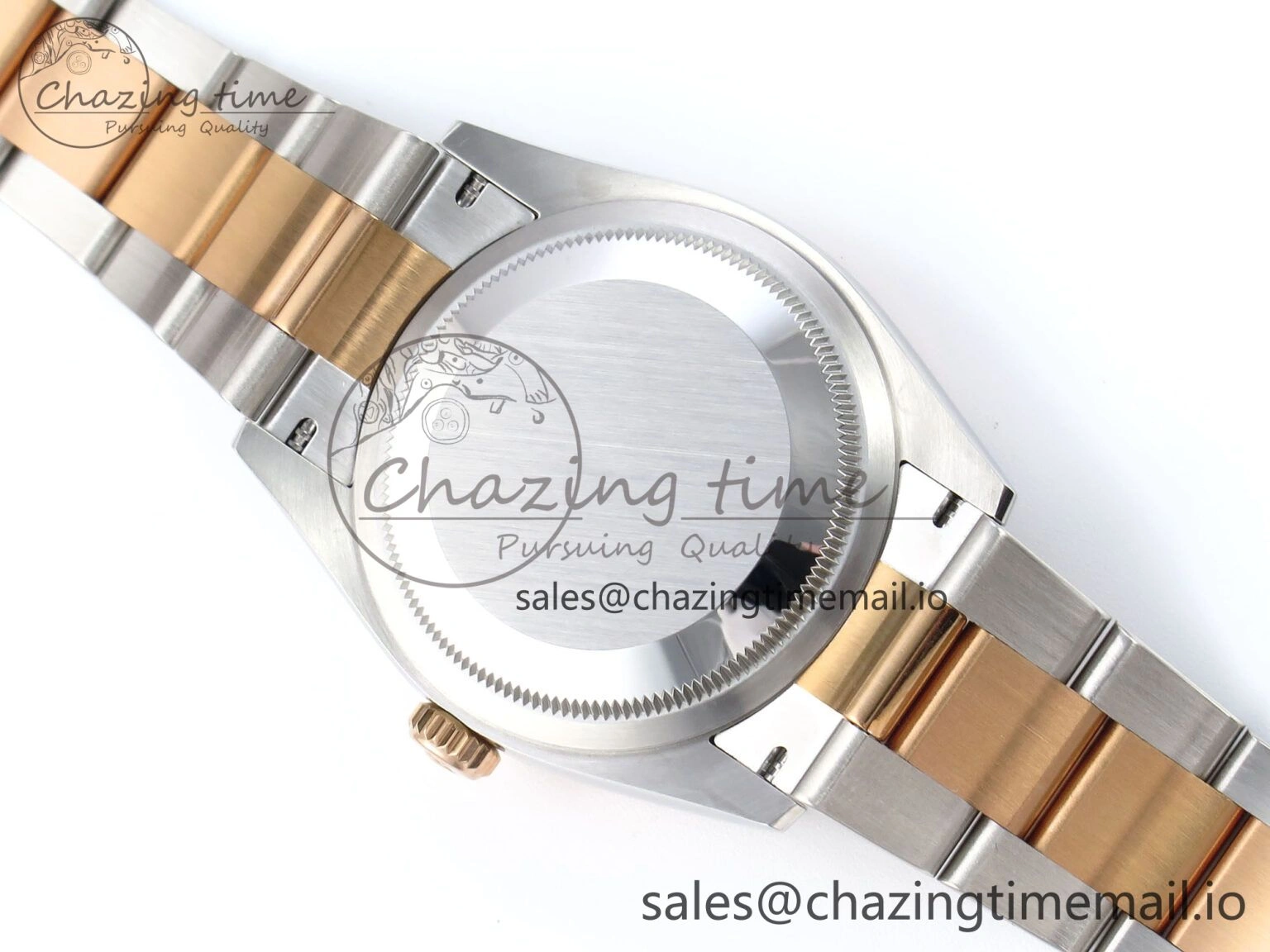 DateJust 36 126231 EWEF Best Edition Gray Textured Diamonds Dial on SS RG Oyster Bracelet A Efficient 657