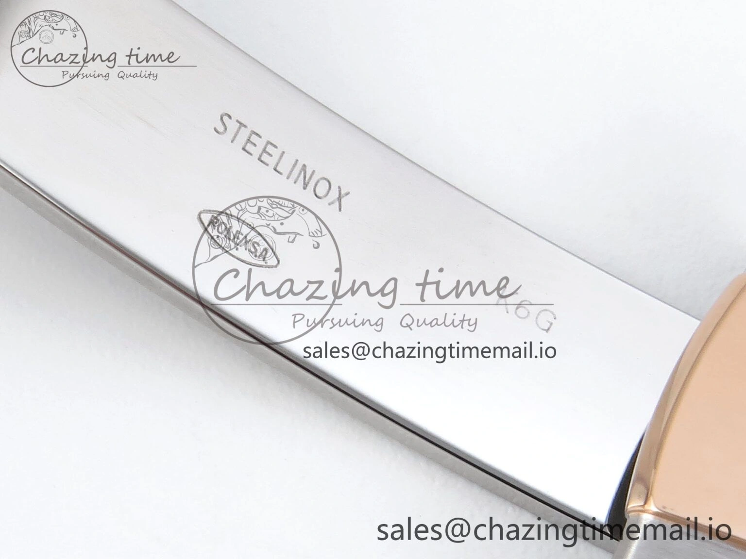 DateJust 36 126231 EWEF Best Edition Silver Leaf Dial Stick Marker on SS RG Jubilee Bracelet A Trendy 596