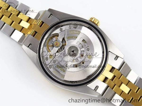 DateJust 36 126233 APF 1:1 Best Edition 904L Steel Gray Dial Green Roman on SS YG Jubilee Bracelet VR Casual 1594
