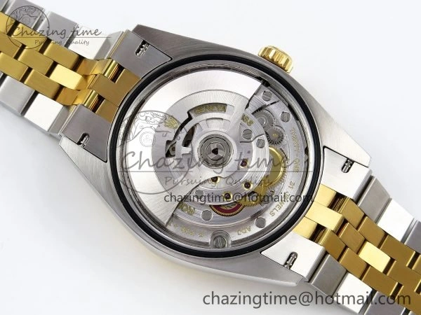 DateJust 36 126233 APF 1:1 Best Edition 904L Steel Gray Dial Green Roman on SS YG Jubilee Bracelet VR Casual 1594