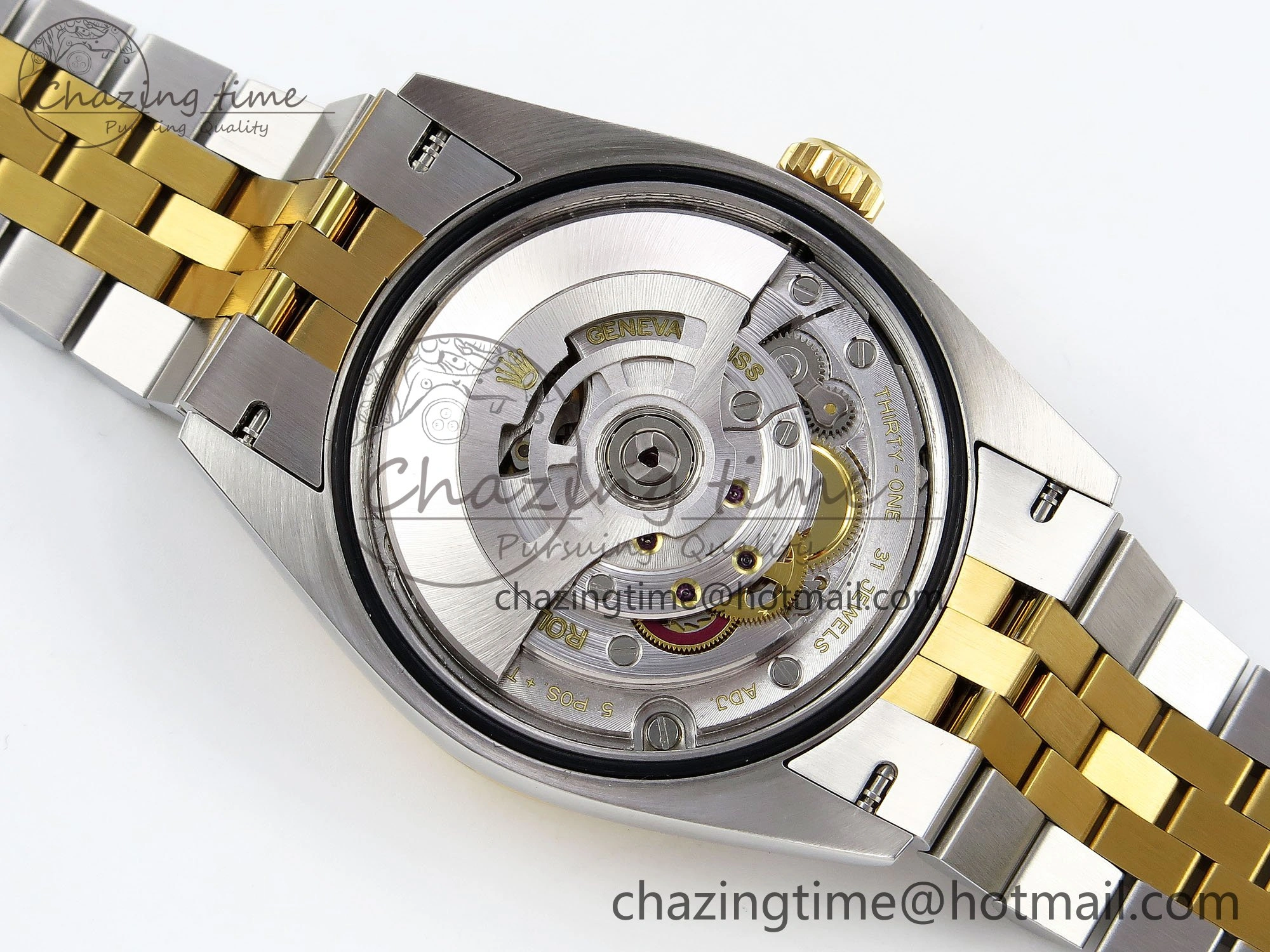 DateJust 36 126233 APF 1:1 Best Edition 904L Steel Gray Dial Green Roman on SS YG Jubilee Bracelet VR Casual 1594