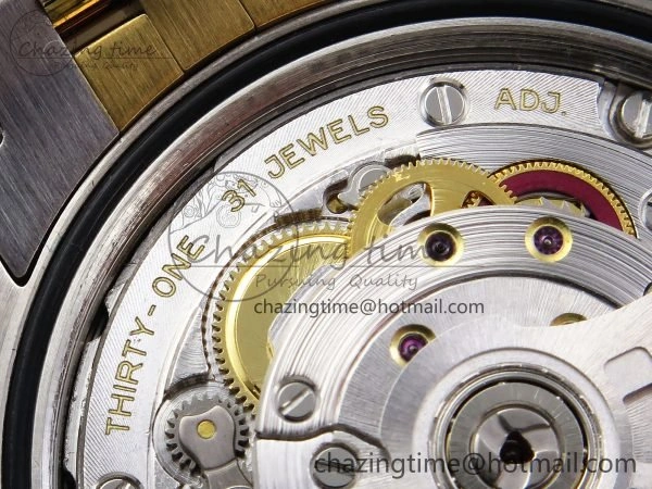 DateJust 36 126233 APF 1:1 Best Edition 904L Steel Gray Dial Green Roman on SS YG Jubilee Bracelet VR Casual 1594