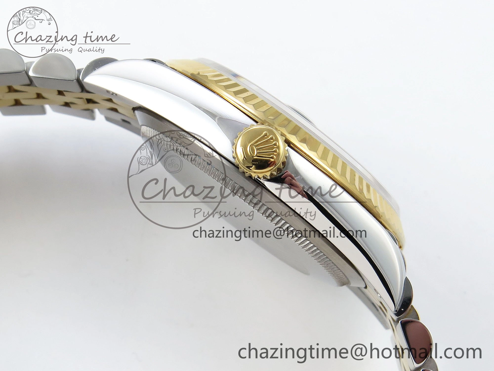 SmoothTexture DateJust 36 126233 APF 1:1 Best Edition 904L Steel Green Diamond Roman Dial on Jubilee Bracelet VR 1541