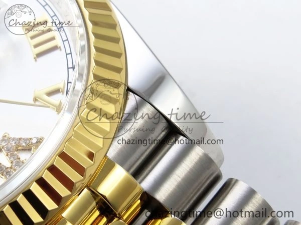 DateJust 36 126233 APF 1:1 Best Edition 904L Steel Silver Diamond Roman Dial on Jubilee Bracelet VR Sustainable 1539